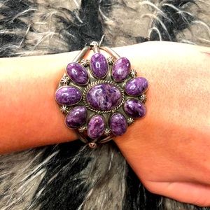 Native American Sterling Silver Cuff